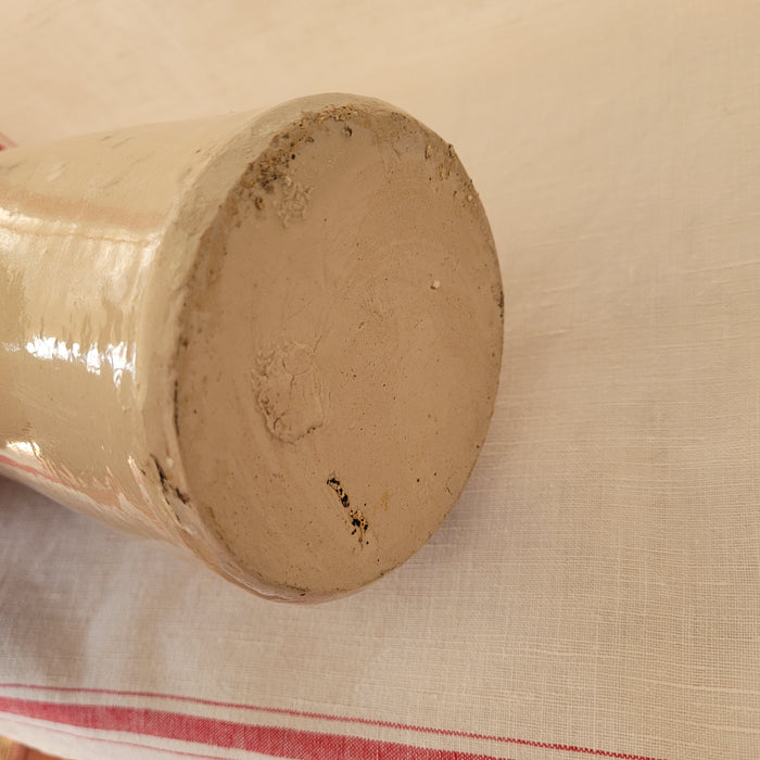 Old Cream Stoneware Bottle