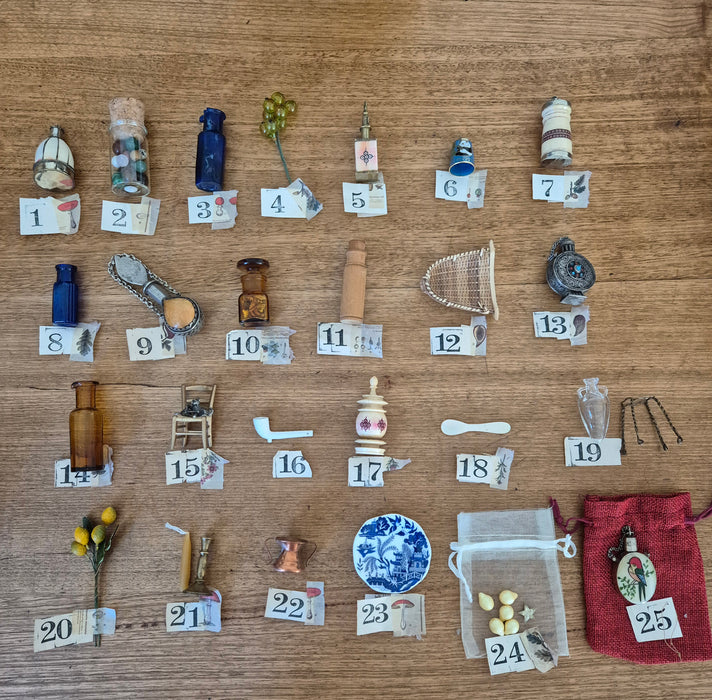 Miniature Cabinet Of Treasures Advent Calendar