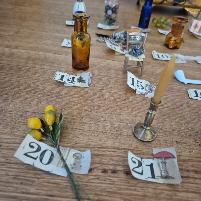 Miniature Cabinet Of Treasures Advent Calendar
