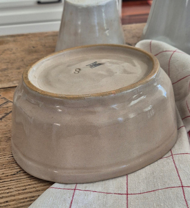 Antique Jelly Mould 4 - Beige With Star