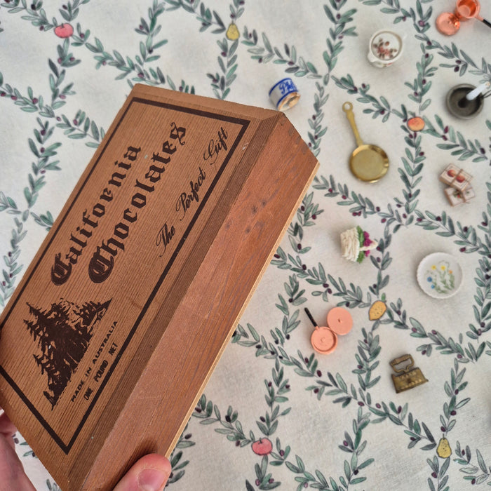 Miniaturist's Advent Calendar in Chocolate Box