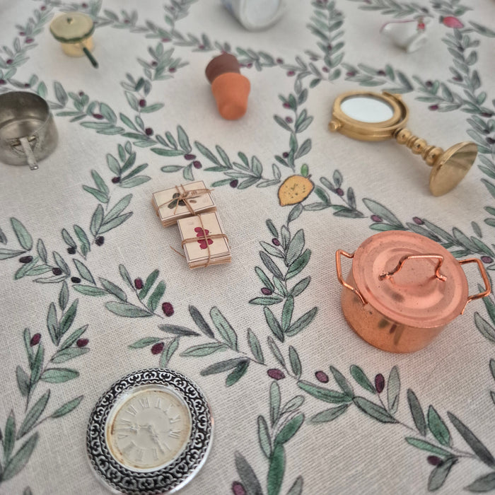 Miniaturist's Advent Calendar in Cigar Box