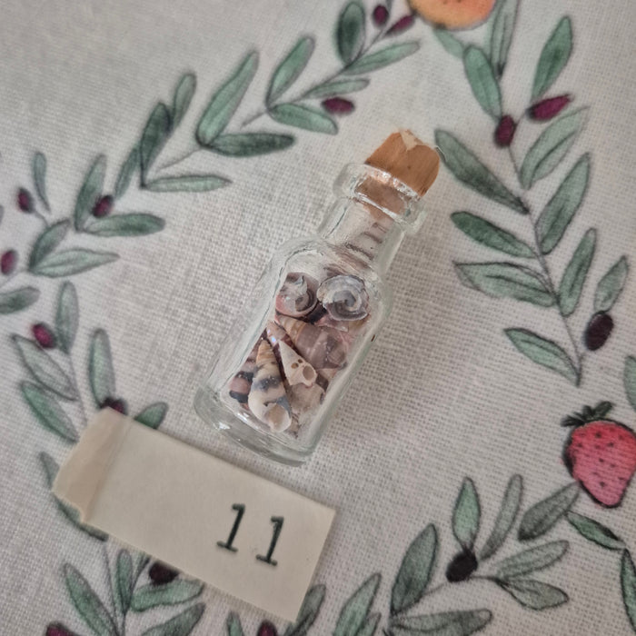 Miniaturist's Advent Calendar in Handpainted House