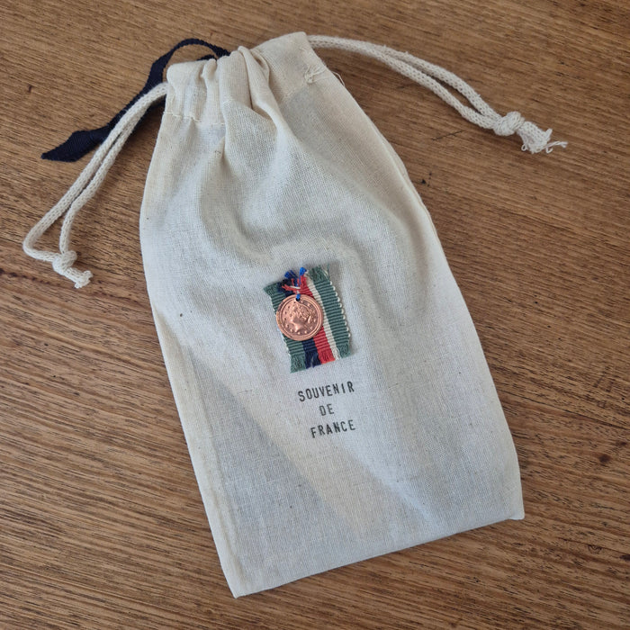 Authentic French Chateau Key & Ephemera in Gift Bag