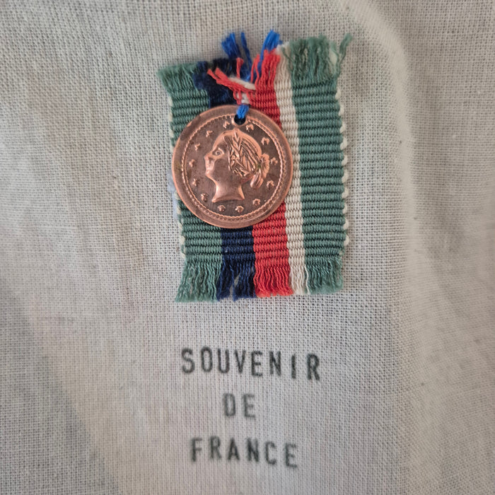 Authentic French Chateau Key & Ephemera in Gift Bag