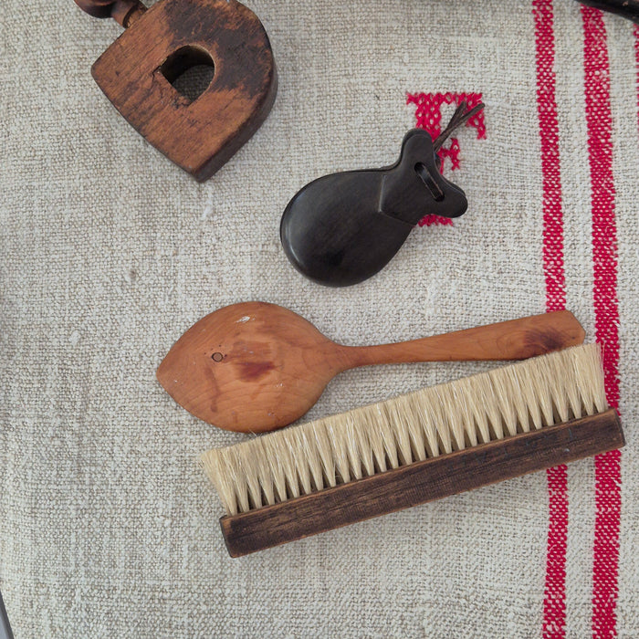 Group of Antique Wooden Hand-Hewn Objects