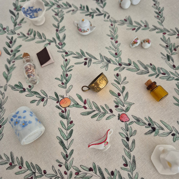 Miniaturist's Advent Calendar in Cigar Box