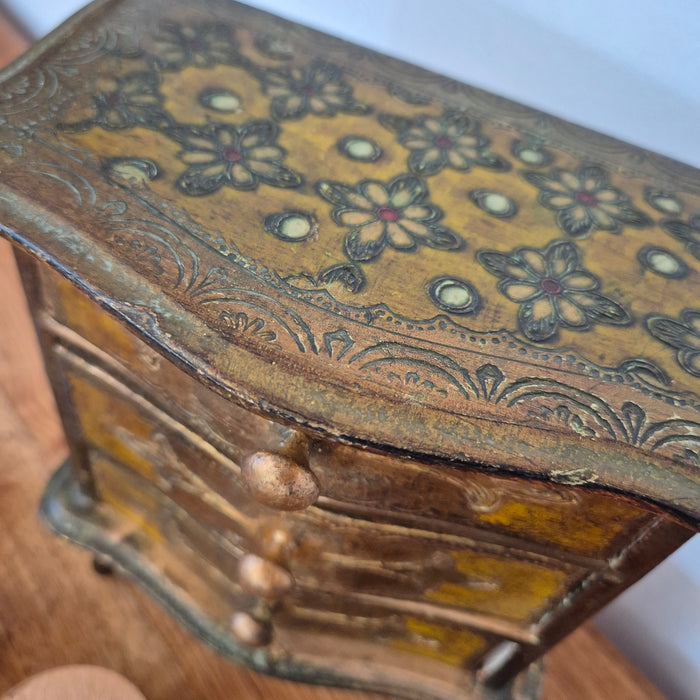 Miniature Florentine Chest Advent Calendar