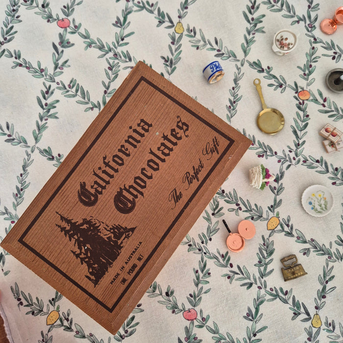 Miniaturist's Advent Calendar in Chocolate Box