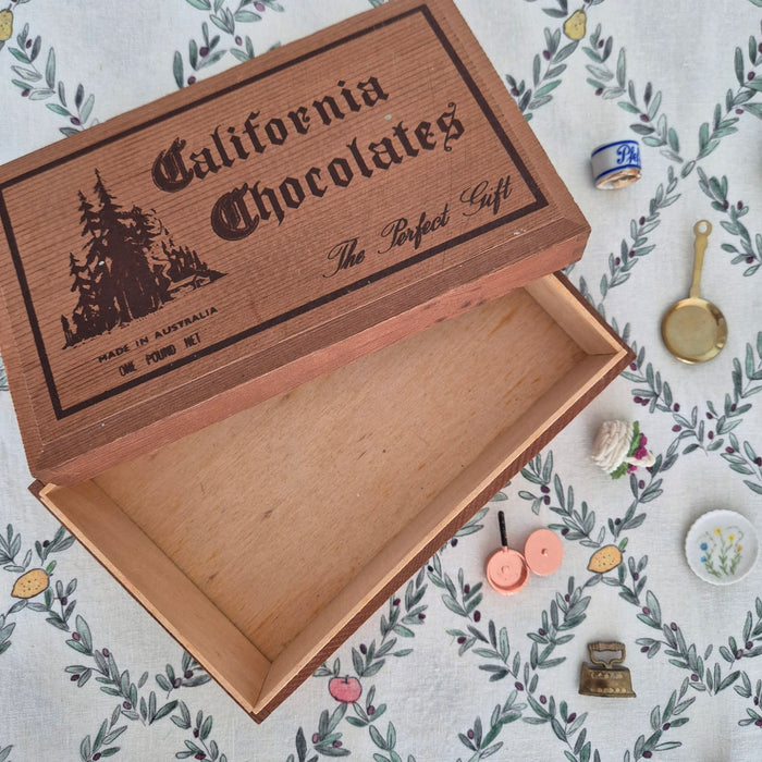 Miniaturist's Advent Calendar in Chocolate Box