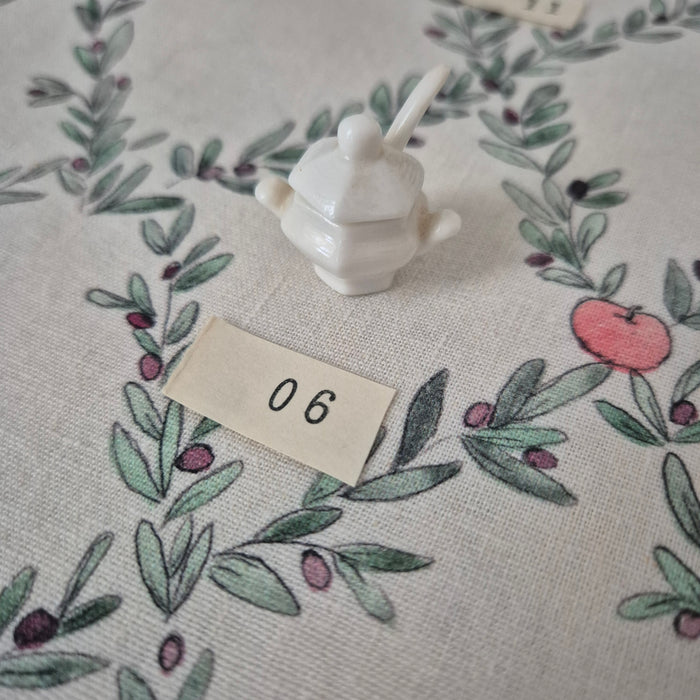 Miniaturist's Advent Calendar in Handpainted House