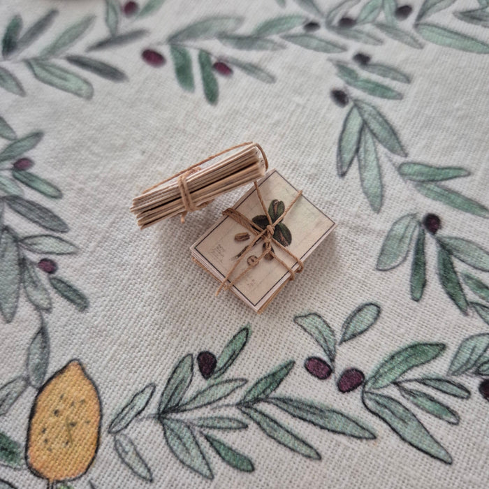 Miniaturist's Advent Calendar in Cigar Box