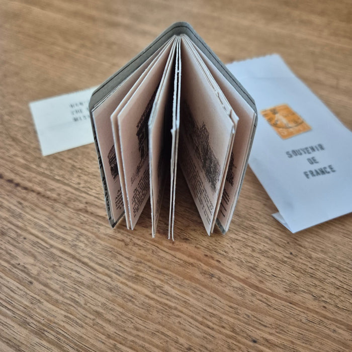Miniature Paris Handmade Tiny Souvenir Book Version 1
