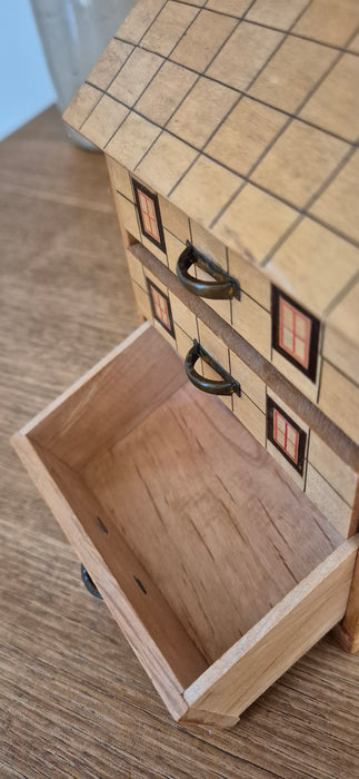 Miniature Japanese House-Shaped Dresser Shaped Plus Furniture