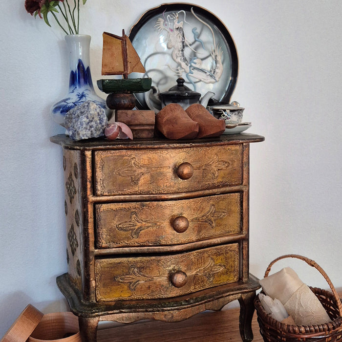 Miniature Florentine Chest Advent Calendar
