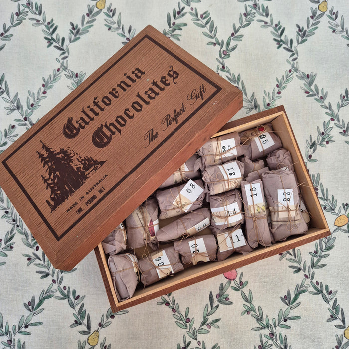 Miniaturist's Advent Calendar in Chocolate Box