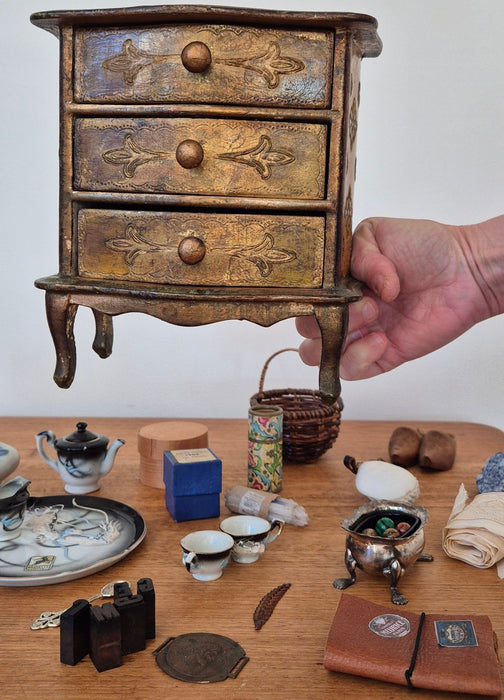 Miniature Florentine Chest Advent Calendar