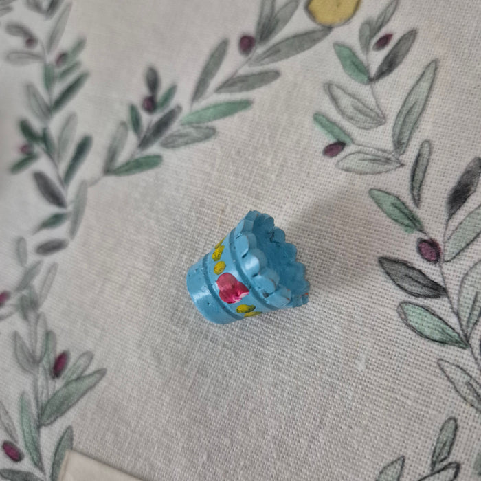 Miniaturist's Advent Calendar in Handpainted House