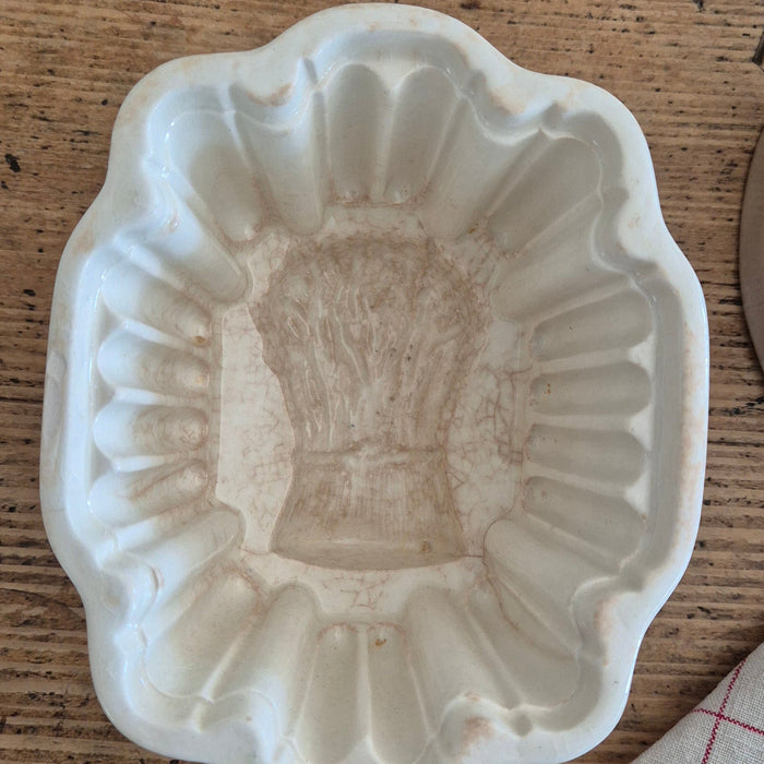 Antique Jelly Mould 6 - Wheat Sheaf