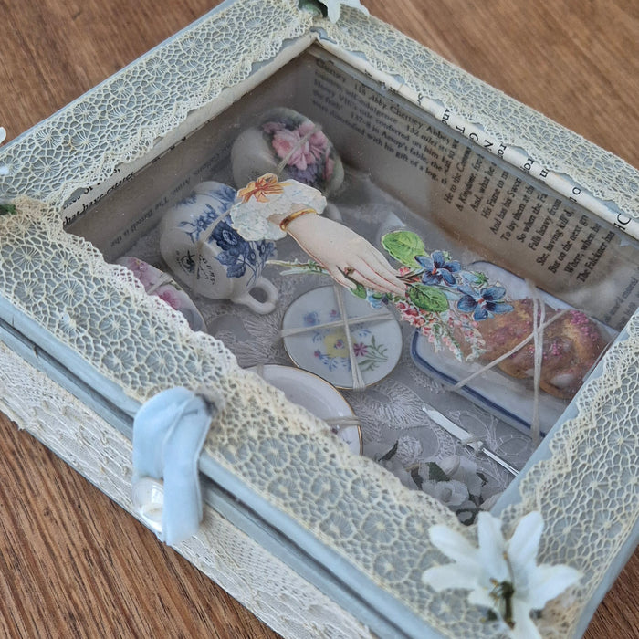 Collection of 1:6 Scale Miniatures in Handcrafted Gift Box, 10 Pieces