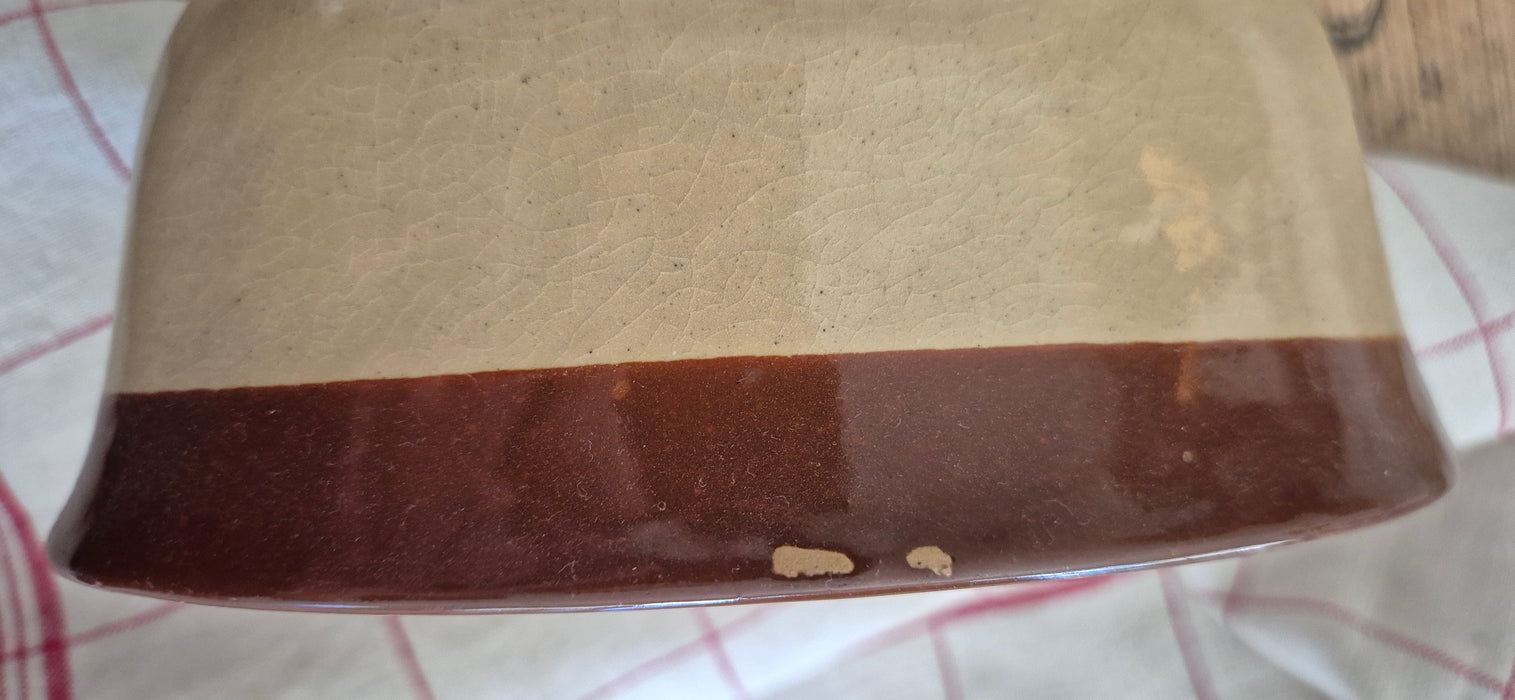 Antique Jelly Mould 2 - Brown Trim